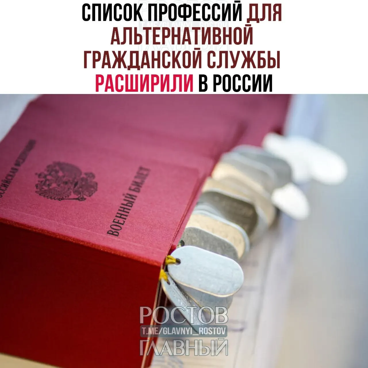 Перечень профессий для альтернативной гражданской службы увеличили с 271 до 363 направлений: в него вошли медики, спасатели, ремесленники и технические специалисты.