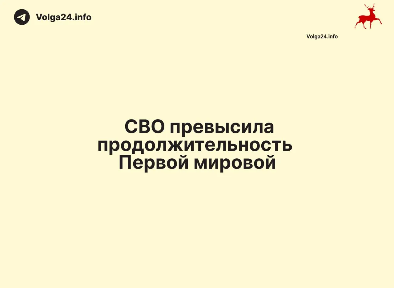 Российское вторжение в Украину с 24 февраля 2022 года по состоянию на 11 июня 2026 года длится 1569 дней — на один день дольше Первой мировой войны (1568 дней).