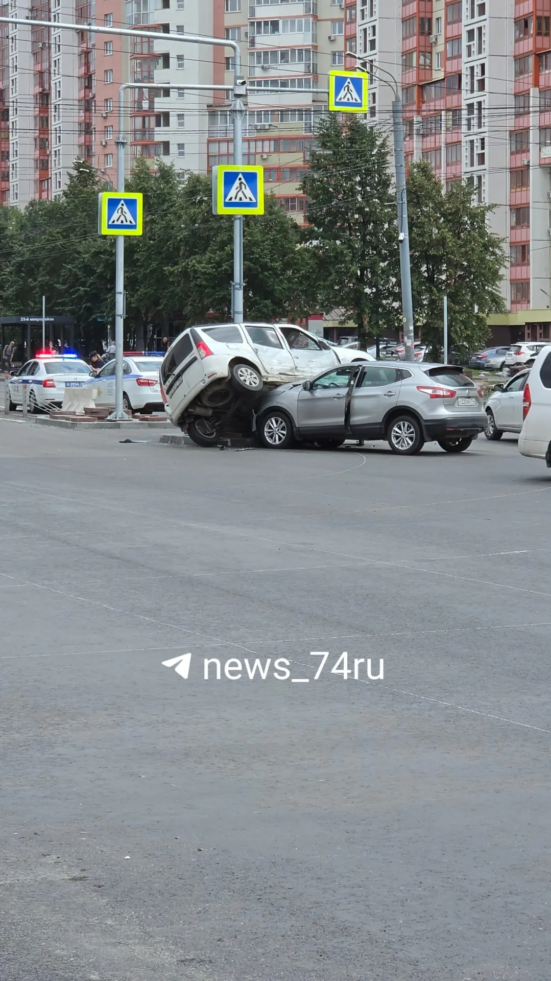 ДТП&nbsp;на&nbsp;перекрёстке Кашириных и&nbsp;Чичерина