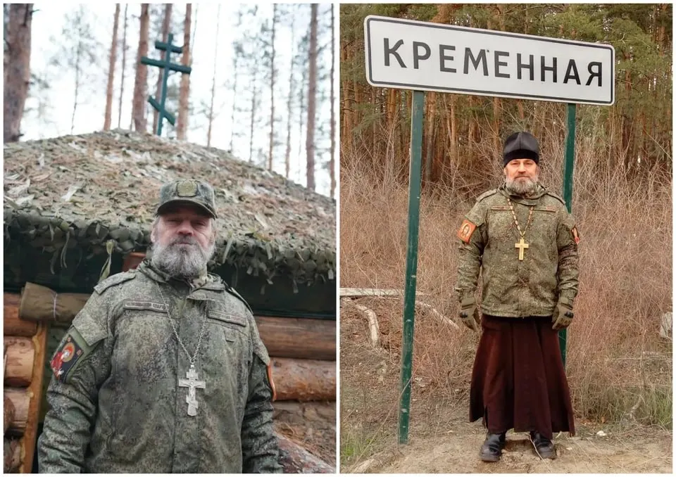 Священнослужитель Челябинской епархии Юрий Клюшин стал добровольцем-миномётчиком и пропагандистом, сочетая религиозную службу с участием в боевых действиях против Украины и освящение вооружения.