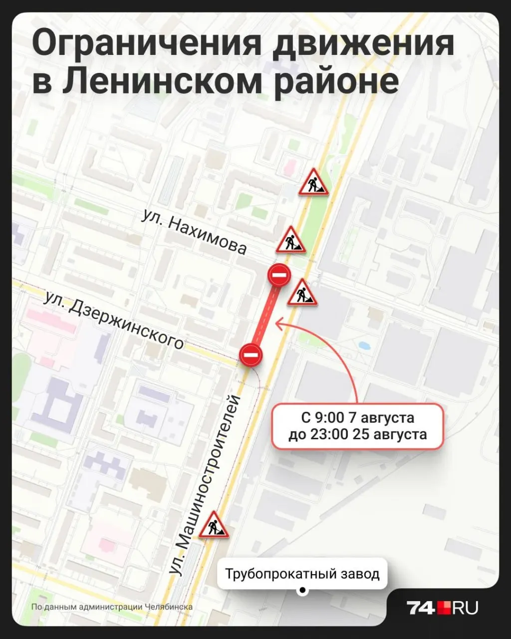 Из-за капитального ремонта трамвайных путей на четной стороне ограничения коснутся движения на участке и близлежащих участках до 25 августа.