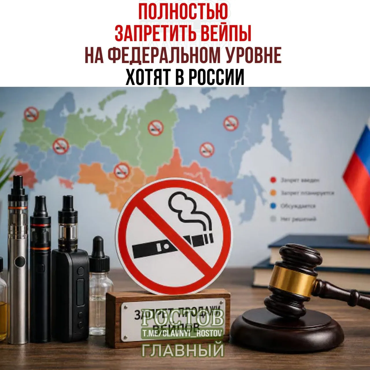 Активисты призывают запретить вейпы по всей стране, ссылаясь на рост онкологических заболеваний среди молодёжи. Власти обсуждают региональные ограничения, федеральный запрет пока не введён.